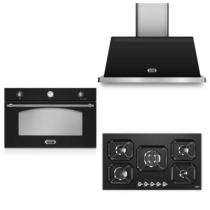 Built-in LOFRA KIT | DOLCEVITA 90 | NERO MATT | HRNM9A0 | FRNM99EE | HOOD 900 | Chrome