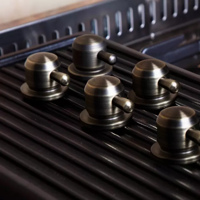 LOFRA | Gas hob | Dolcevita 75 | BIANCO PERLA | HRBP7A0/Bronze | LIMITED EDITION