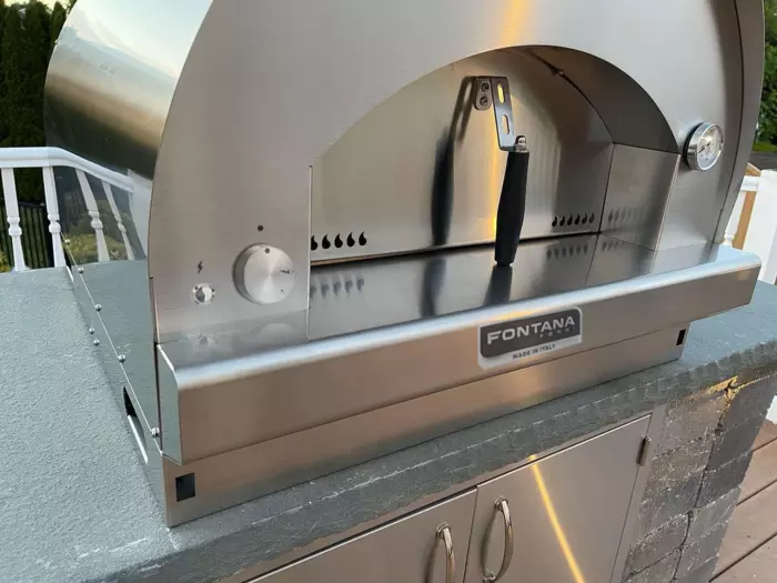 LOFRA | FONTANA - GARDEN PIZZA OVEN | GAS | MARGHERITA | TOP | GREY
