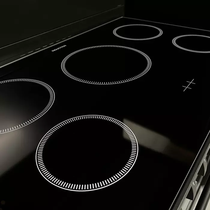 Induction Kitchen | VENEZIA 90 | NERO MATT | PNMG96WMFT/5I | LOFRA