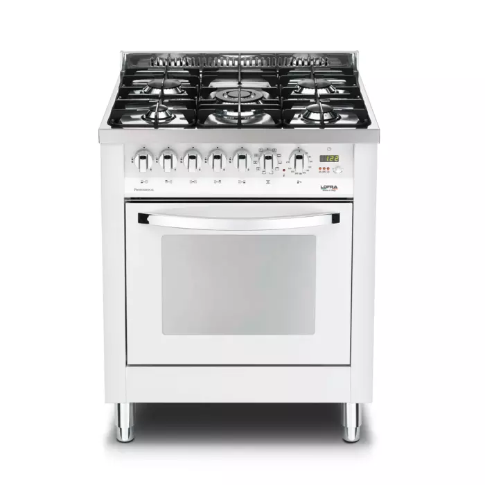 Gas Kitchen | RAINBOW 70 | BIANCO PERLA | PBP76MFT/C | LOFRA