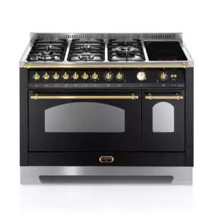 Kuchnia Gazowa z indukcją | DOLCEVITA 120 | NERO MATT | RNMD126MFT+E/2Ci2l | LOFRA Kuchnia Gazowa z indukcją | DOLCEVITA 120 | NERO MATT | RNMD126MFT+E/2Ci2l | LOFRA