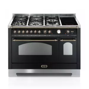 Kuchnia Gazowa z indukcją | DOLCEVITA 120 | NERO MATT | RNMD126MFT+E/2Ci2l/Bronze | LOFRA Kuchnia Gazowa z indukcją | DOLCEVITA 120 | NERO MATT | RNMD126MFT+E/2Ci2l/Bronze | LOFRA